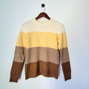 Denver Hayes Oversized Stripped Sweater - Size US XS